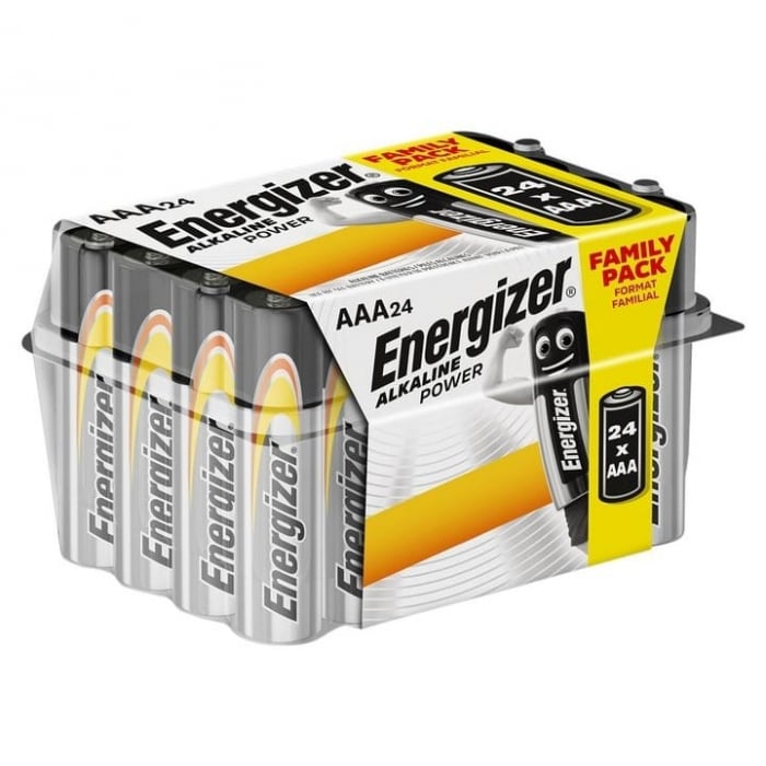 Set baterii AAA Energizer AAA-B24T, 24 bucati AAA poza 2022