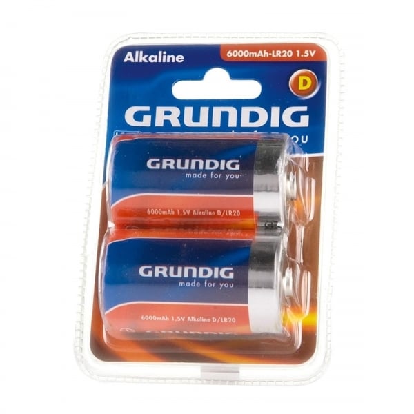 Set baterii Grundig G8711252141220, 2 bucati, 1.5V, 6000mAh imagine 2021 casaidea.ro