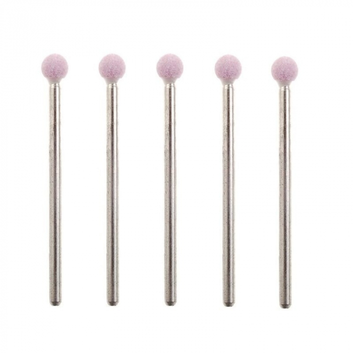 Set biaxuri din corindon de forma sferica Micromot Proxxon 28772, Ø5 mm, 5 bucati [2]