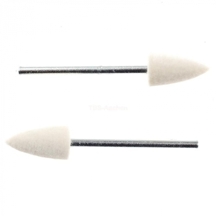 Set biaxuri din pasla de forma conica Micromot Proxxon 28801, Ø8 mm, 2 bucati [2]