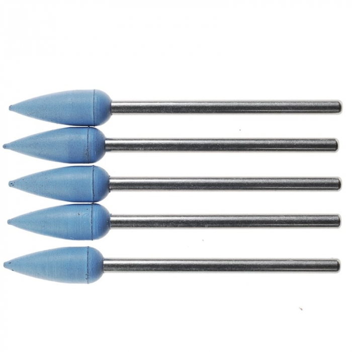 Set biaxuri din silicon de forma conica Micromot Proxxon 28288, Ø5 mm, 5 bucati [2]