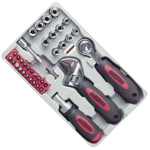 Trusa chei tubulare si biti Mannesmann 29038, 37 piese [2]