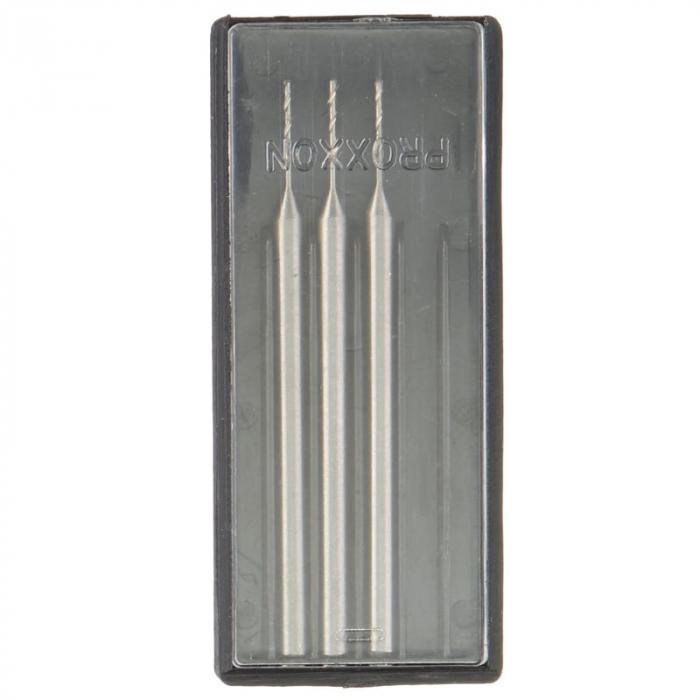 Set burghie HSS pentru metal, plastic si lemn Proxxon 28852, Ø0.8 mm, 3 bucati [2]
