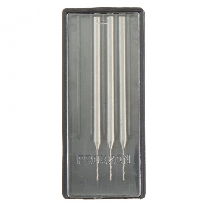 Set burghie HSS pentru metal, plastic si lemn Proxxon 28864, Ø0.5 mm, 3 bucati [4]