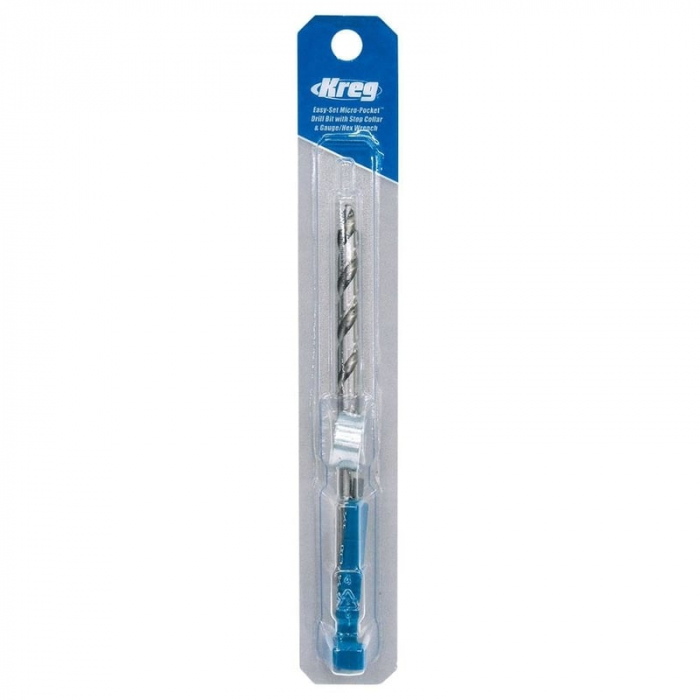 Set burghiu, inel si cheie imbus pentru gaurire la unghi in lemn Kreg KPHA540, 3 piese [9]