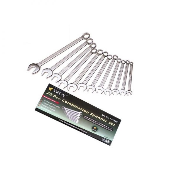 Set chei combinate Troy 21525, Ø6-32 mm, 25 piese [3]