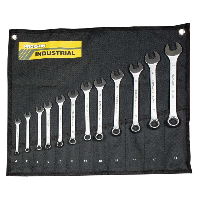 Set chei combinate Slim Line Proxxon 23825, Ø6-19 mm, 12 piese [1]