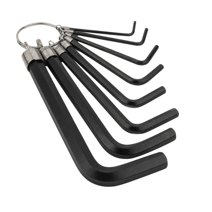 Set chei imbus Hex Mannesmann 180-10CV, O2 - 10 mm, 8 piese