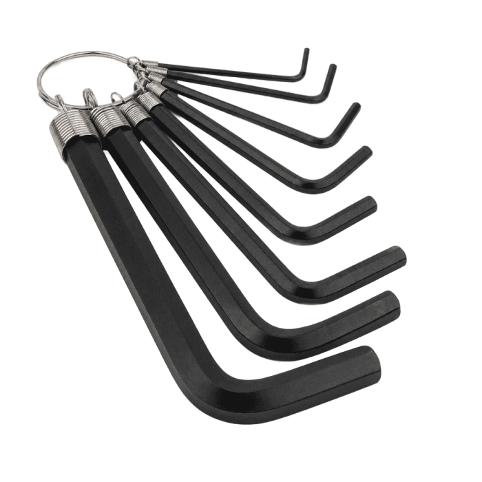 Set chei imbus Hex Mannesmann 180-10WS, O2 - 10 mm, 8 piese