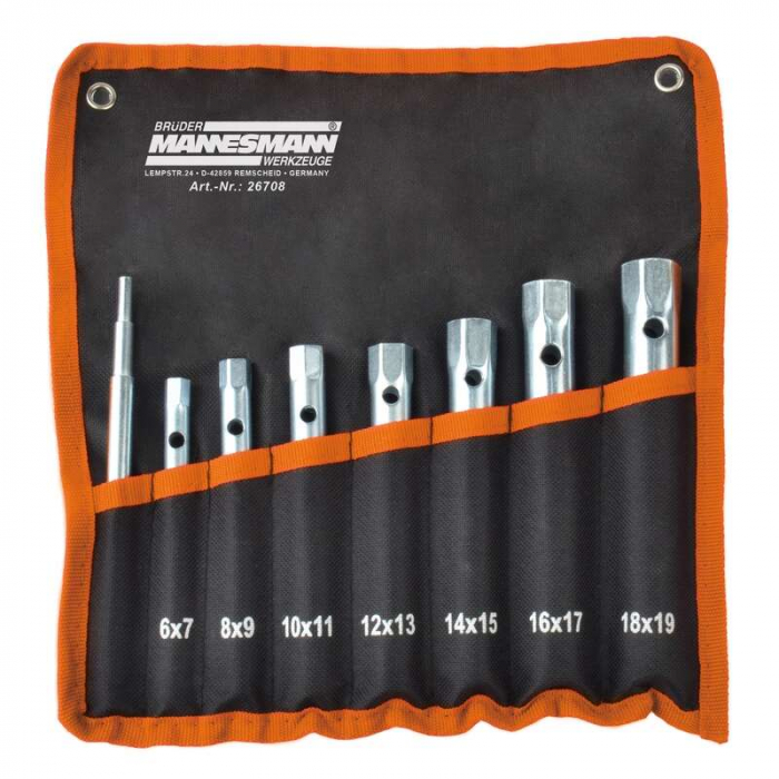 Set chei tubulare Mannesmann 26708, Ø6-19 mm, 8 piese [2]