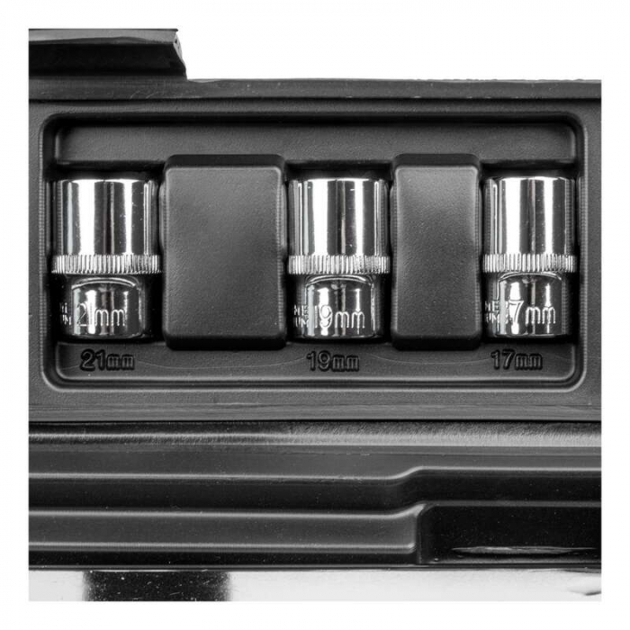Set cheie dinamometrica si accesorii Gude 39010, 1/2", 40-210 Nm, 5 piese [3]