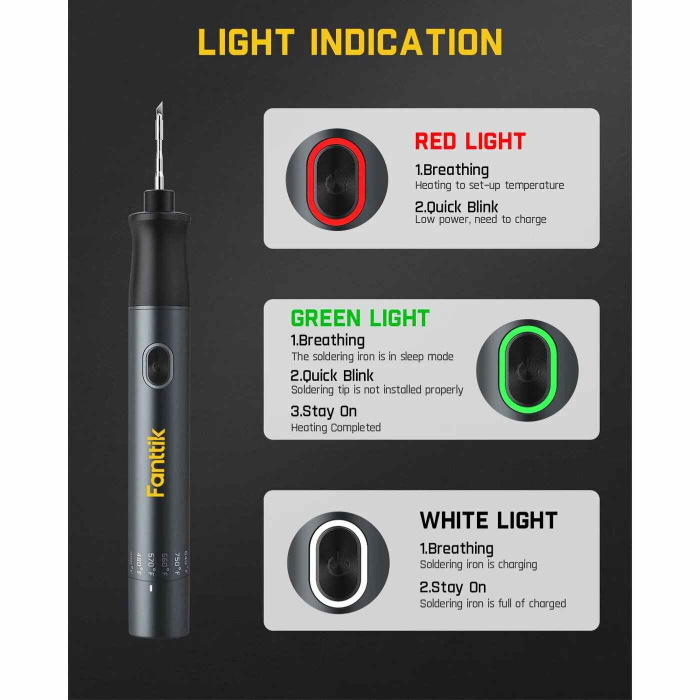 Set ciocan de lipit plus accesorii Nex T1 Max Fanttik T1MAX [8]