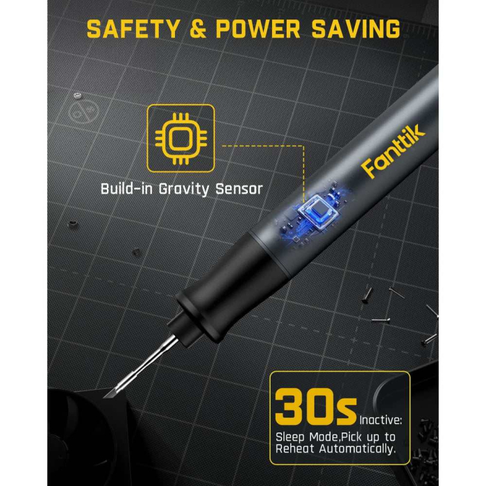 Set ciocan de lipit plus accesorii Nex T1 Max Fanttik T1MAX [7]