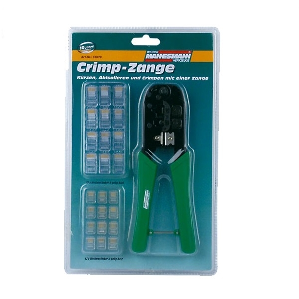 Set cleste pentru sertizat cu mufe mannesmann 10870, 25 piese