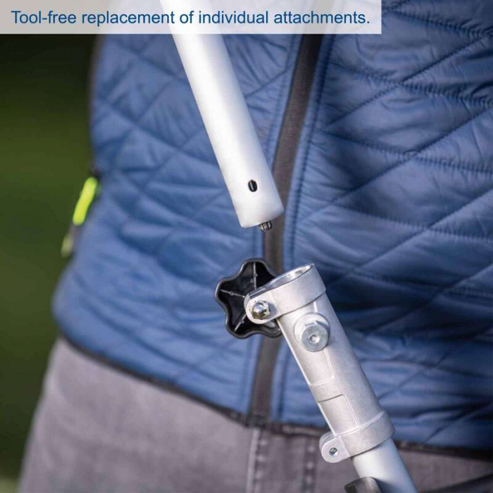 Set coasa electrica 4 in 1 fara acumulator BC-MFH400-X Scheppach 5904820900, 2x20 V [4]