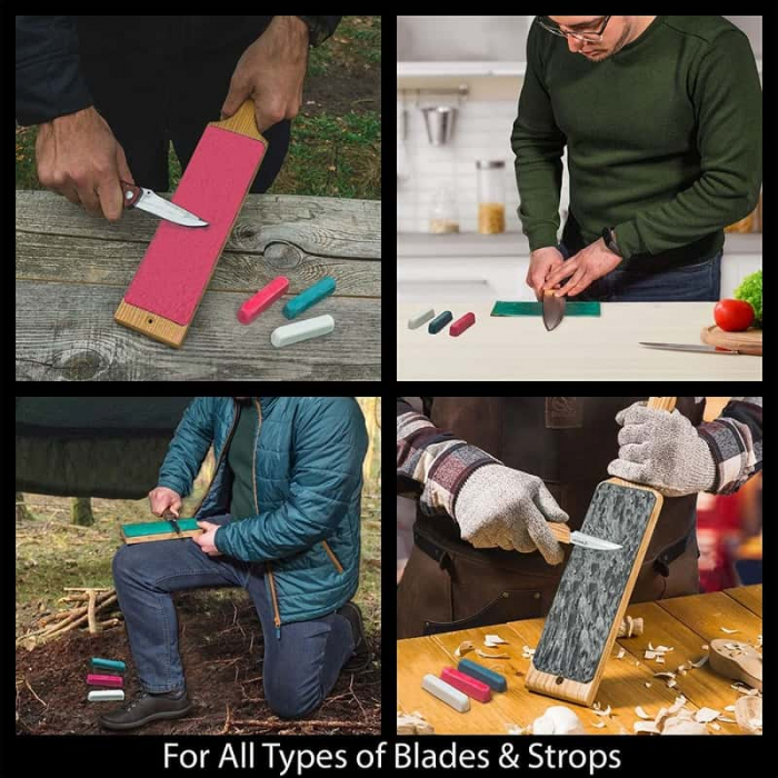 Set compusi pentru ascutit cutite P03 BeaverCraft P03, 3 bucati [4]