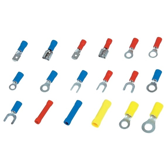 Set cleste pentru sertizat cu conectori si terminale Mannesmann 208-3, 102 piese [3]