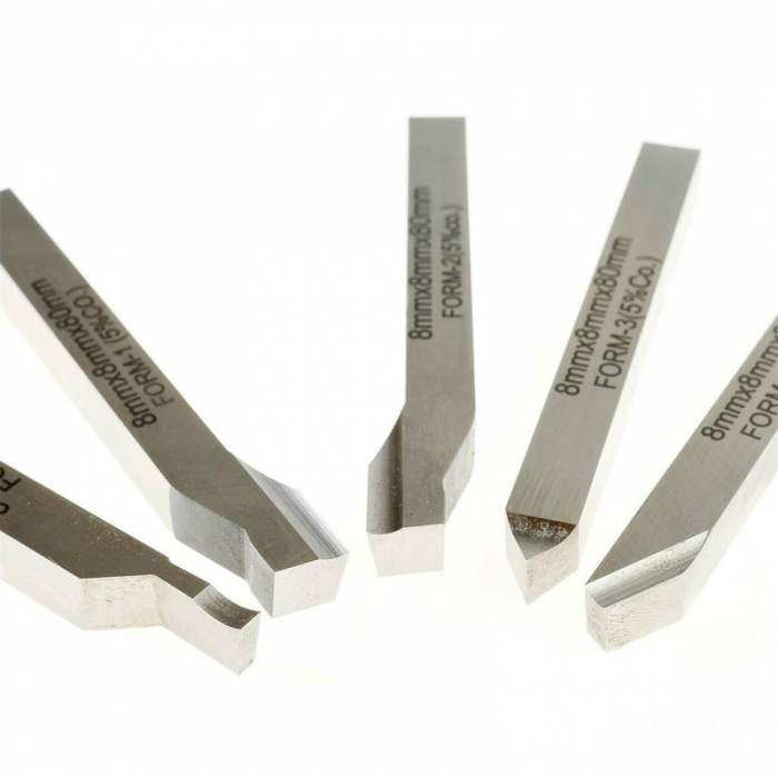 Set cutite pentru strung de metal PD 230/E, PD 250/E Micromot Proxxon 24530, 5 piese [2]