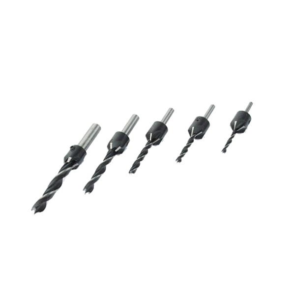 Set burghie de lemn pentru suruburi infundate Mannesmann 54805, Ø4-10 mm, 5 piese [2]