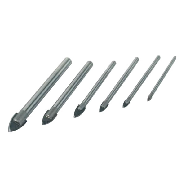 Set de burghie pentru sticla Mannesmann 54806, 3-10 mm, 6 piese [2]