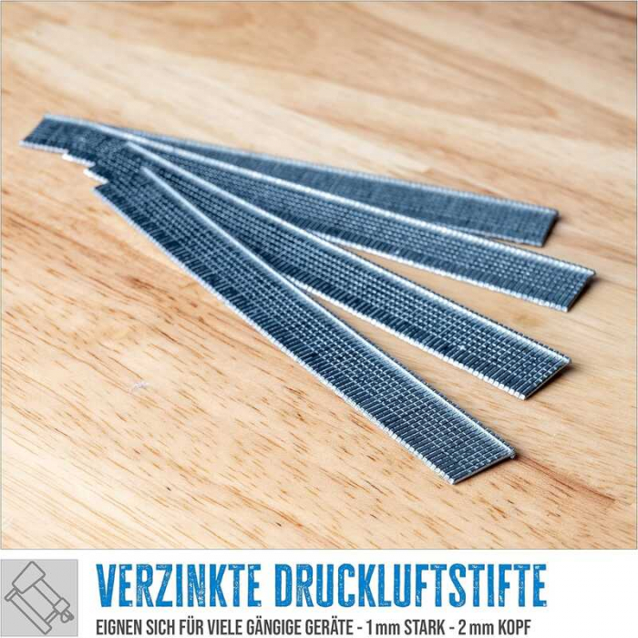 Set de capse pentru capsator pneumatic Gude 40215 , 30 mm, 5000 buc [4]