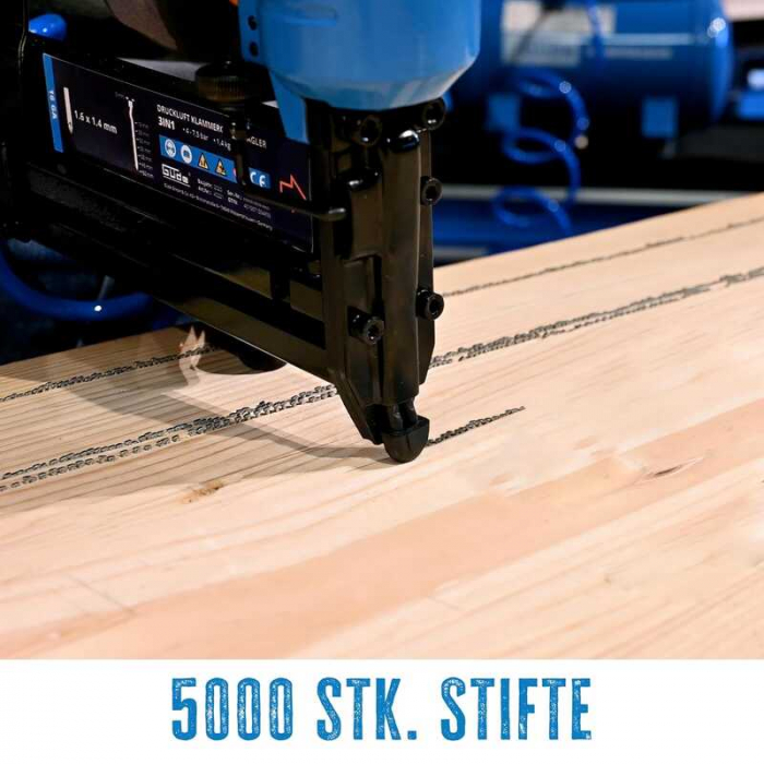 Set de capse pentru capsator pneumatic Gude 40215 , 30 mm, 5000 buc [3]