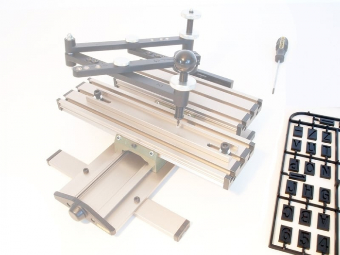 Set de caractere pentru sistemul de gravat GE 20 Micromot Proxxon 27104, 39 piese [2]