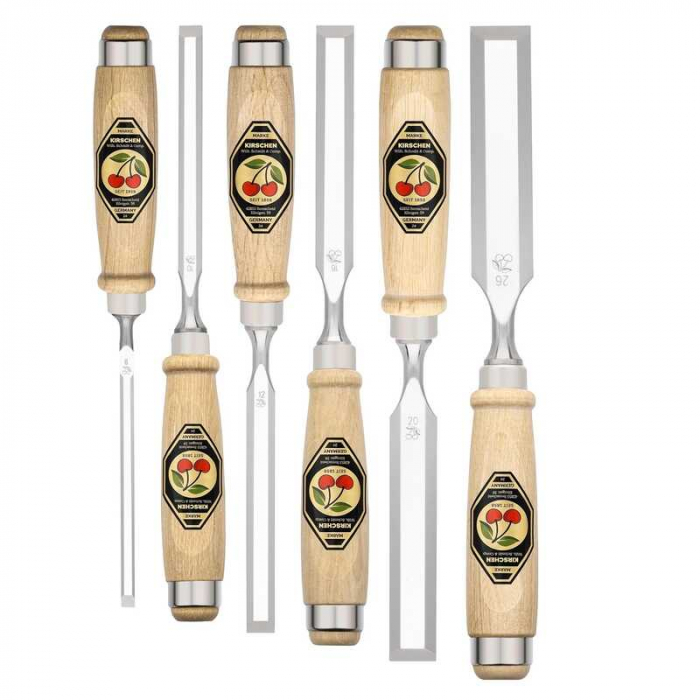 Set de dalti profesionale pentru lemn Kirschen 1101000, 6 piese [6]
