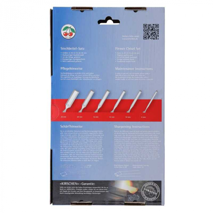 Set de dalti profesionale pentru lemn Kirschen 1111000, 6 piese [9]