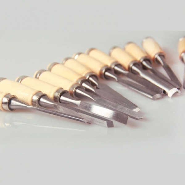 Set de dalti pentru lemn Troy 25004, 200 mm, 12 piese [3]