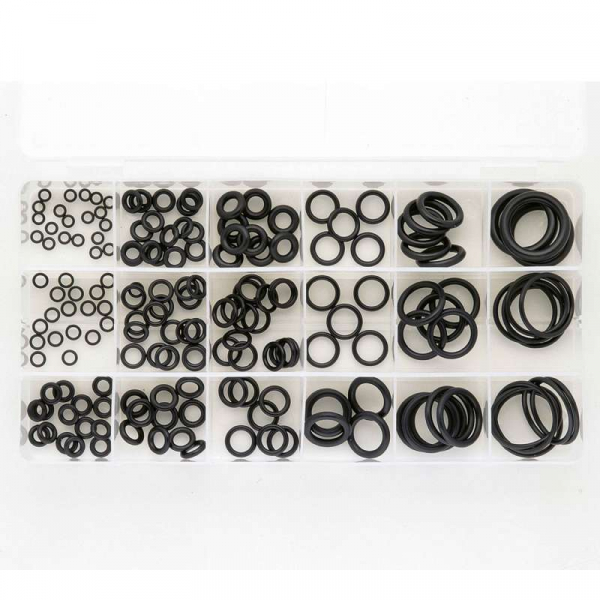Set de garnituri O-ring Tolland HAS02, Ø3-22 mm, 225 piese [2]