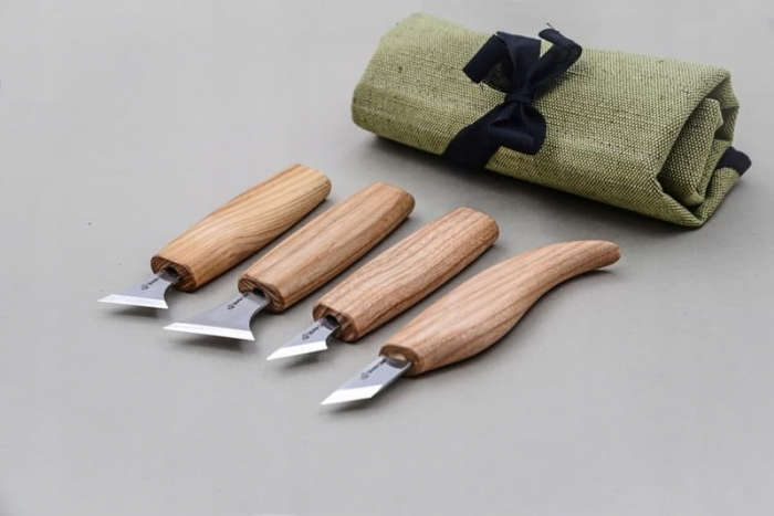 Set de sculptura in lemn BeaverCraft S05, 4 piese [17]
