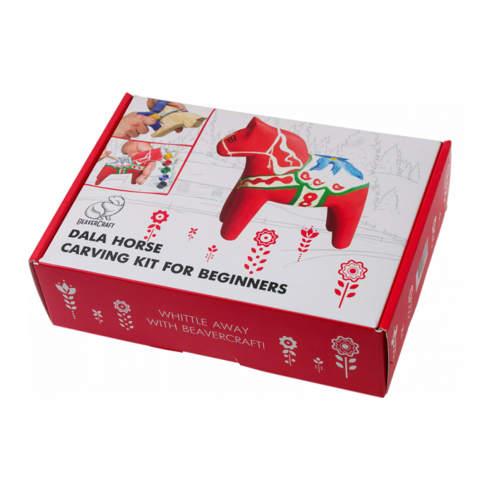 Set de sculptura calut BeaverCraft DIY02, 5 piese [5]