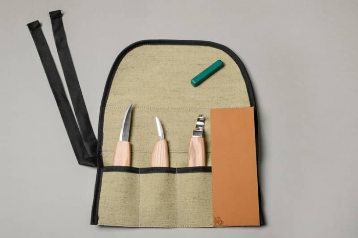 Set de sculptura in lemn BeaverCraft S13, 5 piese [5]