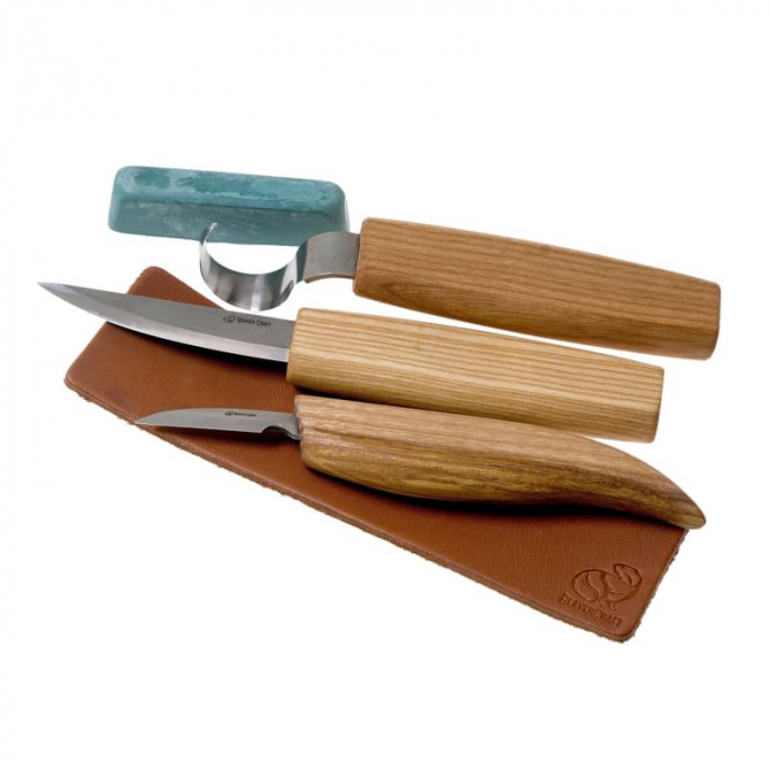 Set de sculptura in lemn BeaverCraft S13, 5 piese [2]