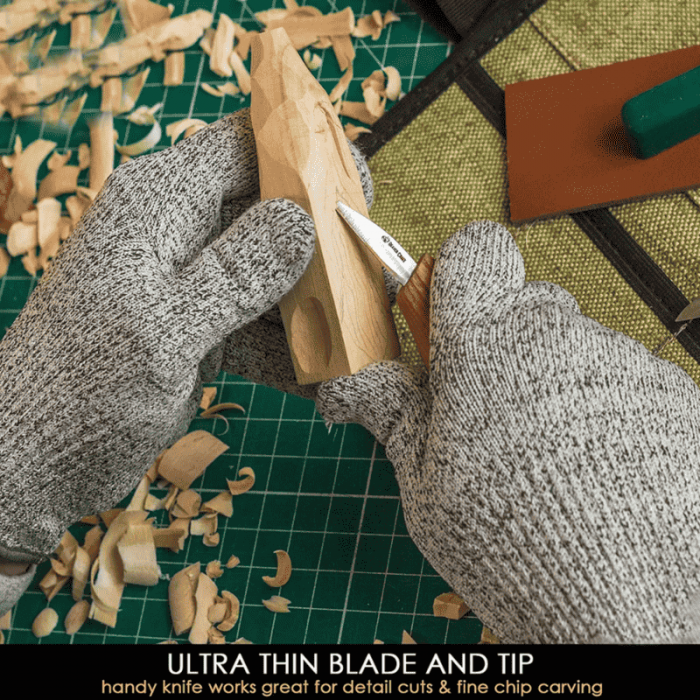 Set de sculptura in lemn BeaverCraft S15, 5 piese [4]