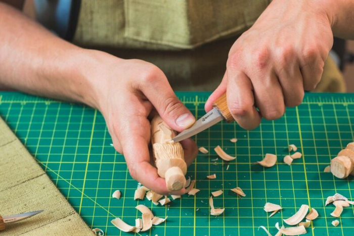 Set de sculptura in lemn BeaverCraft S17, 5 piese [8]