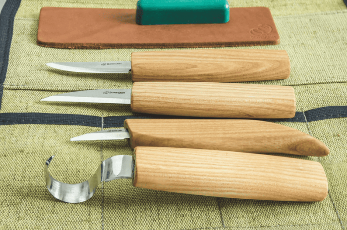 Set de sculptura in lemn BeaverCraft S48, 6 piese [7]