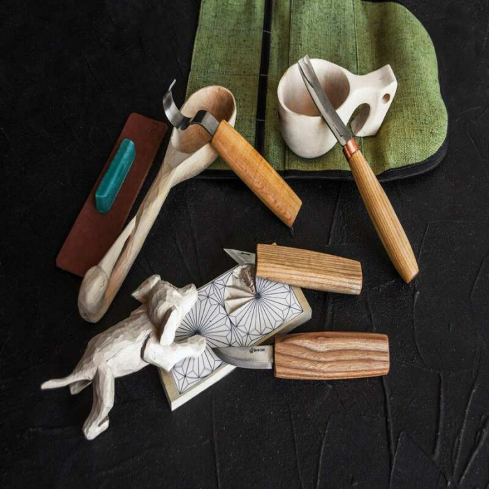 Set de sculptura in lemn BeaverCraft S49, 6 piese [11]