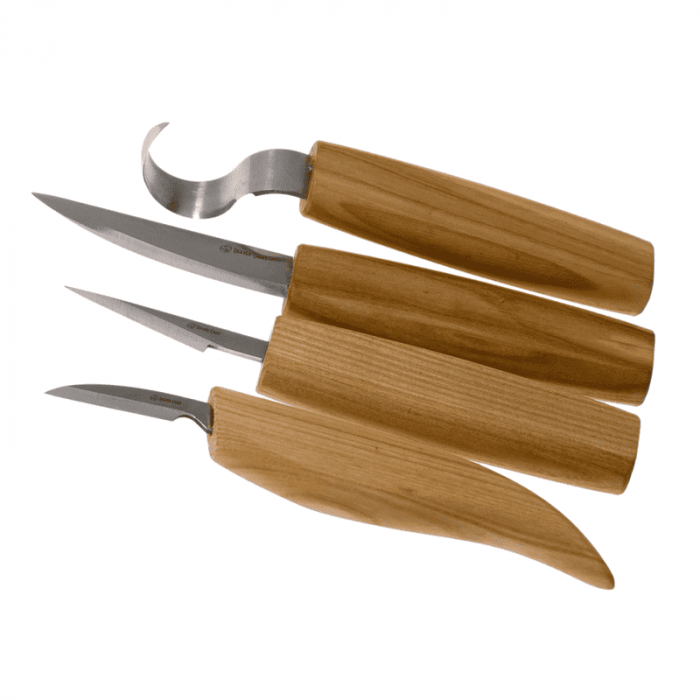 Set de sculptura in lemn, in cutie BeaverCraft S09, 4 piese [2]