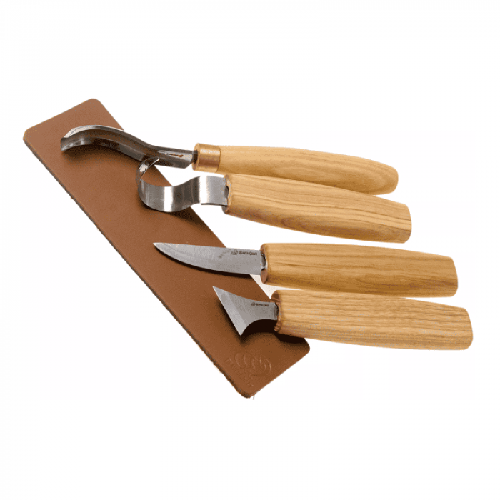 Set de sculptura in lemn, in cutie BeaverCraft S19book, 6 piese [3]