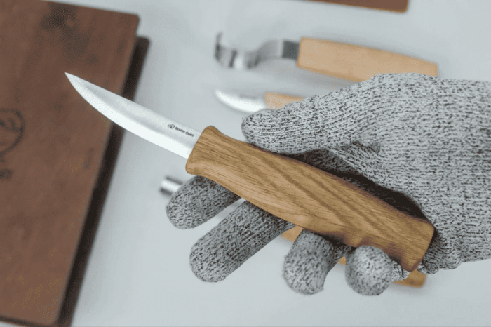 Set de sculptura in lemn, in cutie BeaverCraft S43book, 6 piese [7]