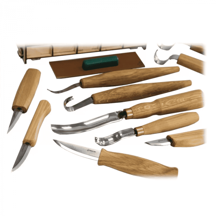 Set de sculptura in lemn, in cutie BeaverCraft S53, 13 piese [4]