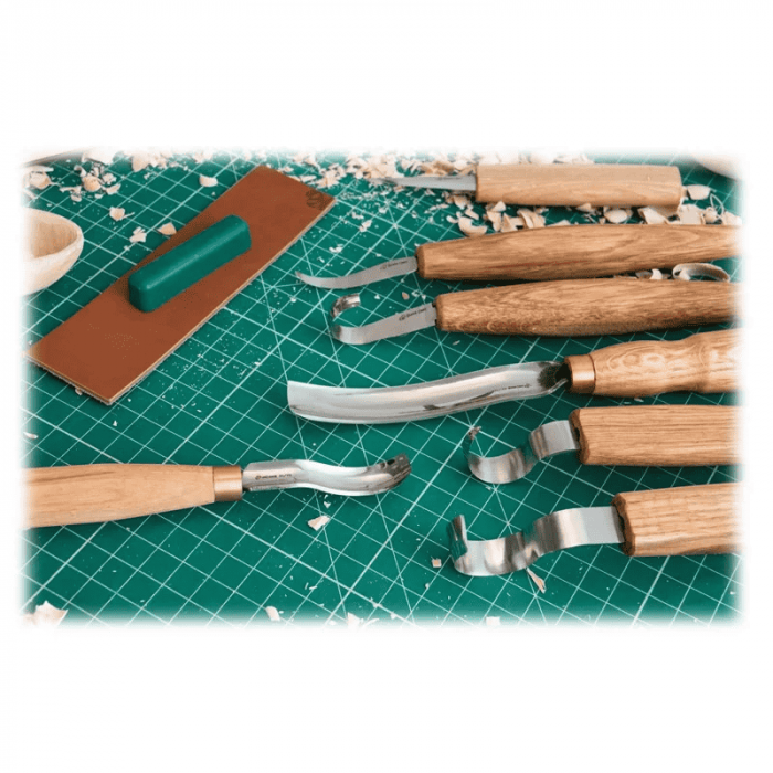 Set de sculptura in lemn, in cutie BeaverCraft S53, 13 piese [6]