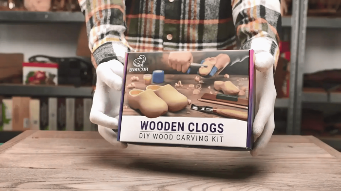 Set de sculptura saboti BeaverCraft DIY10, 20 piese [4]