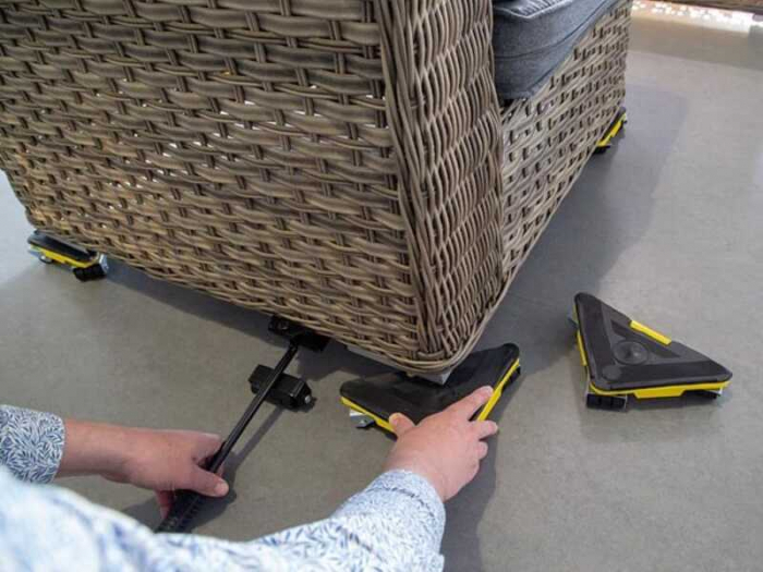 Set de suporti pentru transportat si ridicat mobila Toolland QT107, 100 Kg [6]