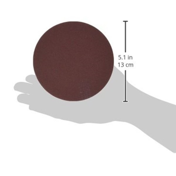 Set discuri abrazive autoadezive pentru TG 125/E Proxxon 28160, Ø125 mm, granulatie 80, 5 bucati [3]