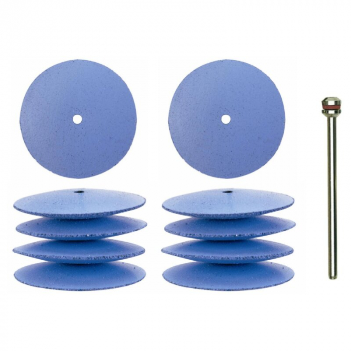 Set discuri abrazive pentru metal, slefuire fina Proxxon 28293, Ø22 mm, 11 piese [3]