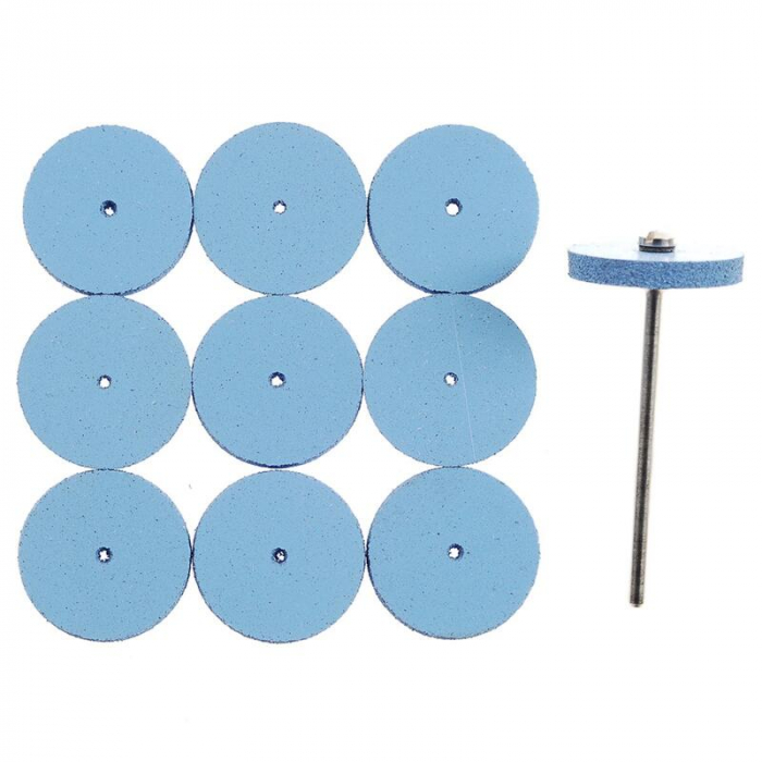 Set discuri abrazive pentru metal, slefuire fina Proxxon 28294, Ø22 mm, 11 piese [3]