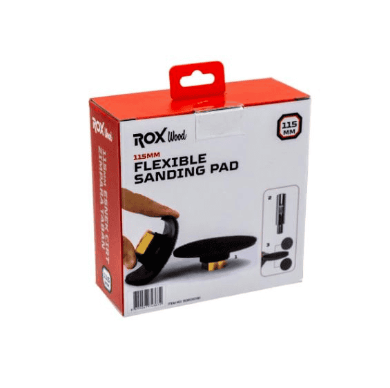 Set discuri suport Velcro pentru slefuit ROX Wood 153ROX0181, Ø115 mm, 3 bucati [8]